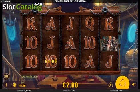 Οθόνη4. Pirates Free Spins Edition Κουλοχέρης
