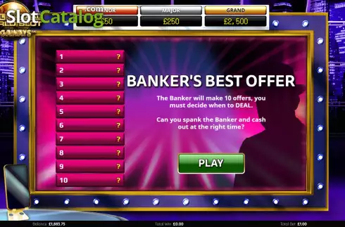 Οθόνη9. Deal Or No Deal World Slot Megaways Κουλοχέρης