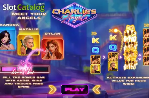 Οθόνη2. Charlie’s Angels Κουλοχέρης