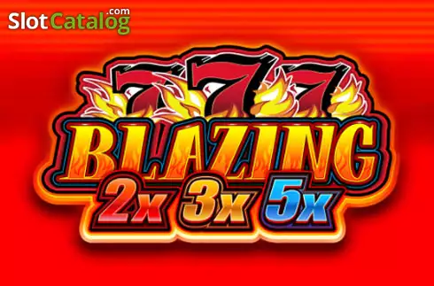 Blazing 777 2x 3x 5x Λογότυπο Blazing 777 2x 3x 5x Λογότυπο