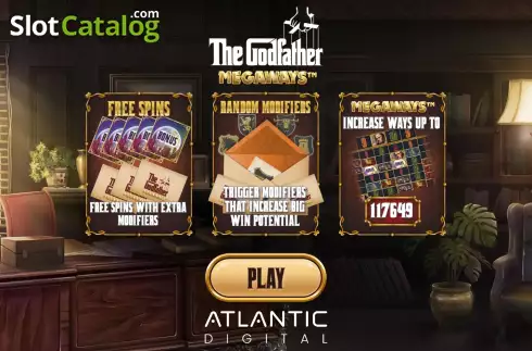 Οθόνη2. The Godfather Megaways Κουλοχέρης
