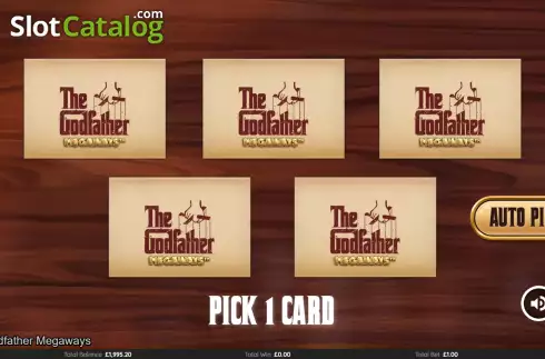 Οθόνη7. The Godfather Megaways Κουλοχέρης