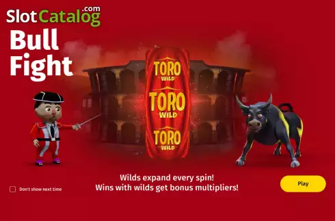 Οθόνη2. Bull Fight (PoggiPlay) Κουλοχέρης