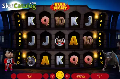 Οθόνη3. Bull Fight (PoggiPlay) Κουλοχέρης