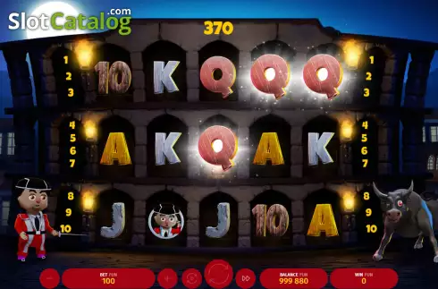 Οθόνη4. Bull Fight (PoggiPlay) Κουλοχέρης
