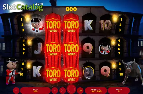 Οθόνη7. Bull Fight (PoggiPlay) Κουλοχέρης