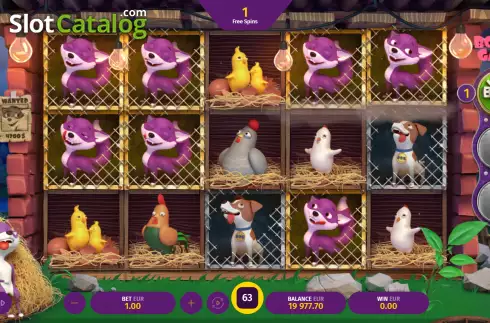 Οθόνη7. Purple Fox Κουλοχέρης
