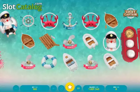 Οθόνη5. Lucky Captain Κουλοχέρης