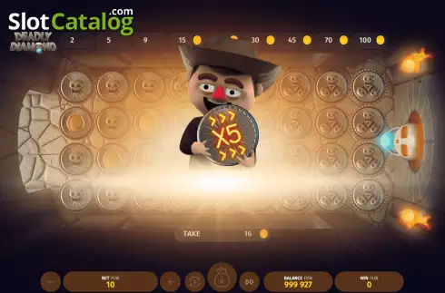 Οθόνη7. Deadly Diamond Κουλοχέρης 