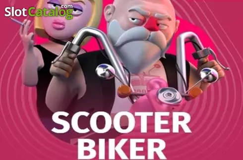 Scooter Biker Λογότυπο Scooter Biker Λογότυπο