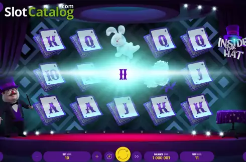 Οθόνη3. Inside The Hat Κουλοχέρης 