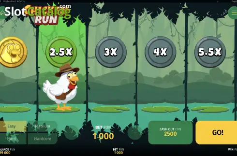 Οθόνη3. Chicken Run (PoggiPlay) Κουλοχέρης 