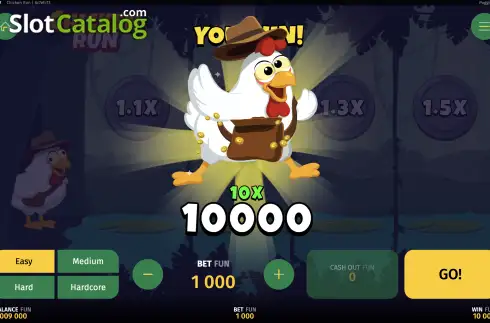 Οθόνη5. Chicken Run (PoggiPlay) Κουλοχέρης 