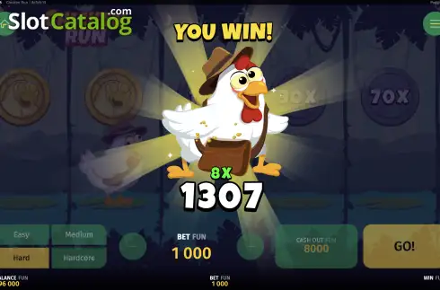 Οθόνη6. Chicken Run (PoggiPlay) Κουλοχέρης 