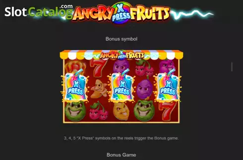 Οθόνη6. Angry Fruits (Popiplay) Κουλοχέρης
