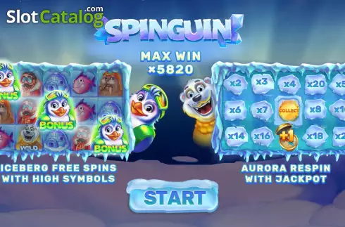 Οθόνη2. Spinguin Κουλοχέρης