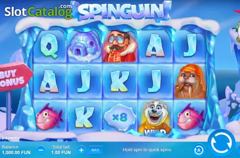 Οθόνη3. Spinguin Κουλοχέρης