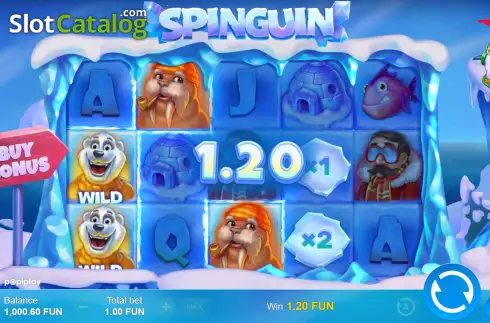 Οθόνη5. Spinguin Κουλοχέρης