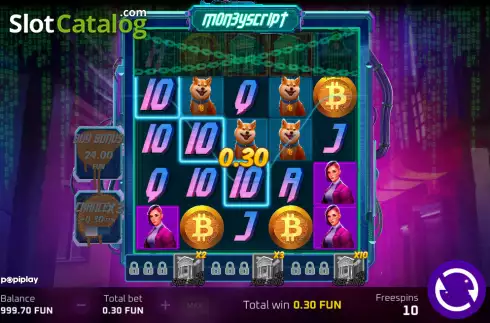 Οθόνη3. MoneyScript Κουλοχέρης