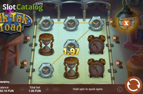 Οθόνη3. Tik Tak Toad Κουλοχέρης 