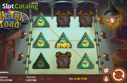 Οθόνη4. Tik Tak Toad Κουλοχέρης 