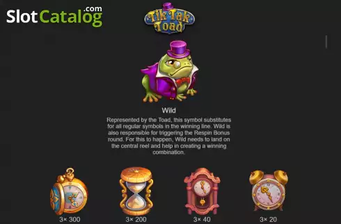 Οθόνη6. Tik Tak Toad Κουλοχέρης 