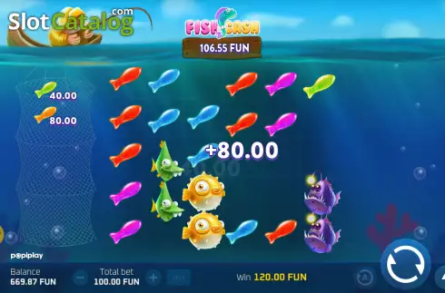 Οθόνη3. Fish and Cash Κουλοχέρης