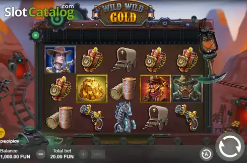Οθόνη2. Wild Wild Gold Κουλοχέρης