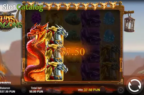 Οθόνη3. Guns & Dragons Κουλοχέρης