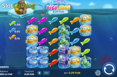 Οθόνη2. Arctic Fish and Cash Κουλοχέρης