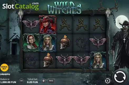 Οθόνη2. Wild Witches (Popiplay) Κουλοχέρης