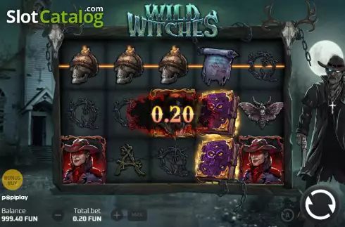 Οθόνη3. Wild Witches (Popiplay) Κουλοχέρης
