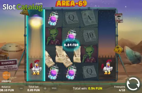 Οθόνη5. Area 69 Κουλοχέρης 