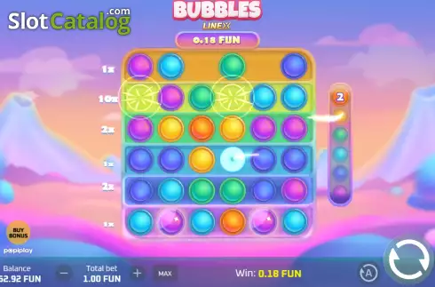 Οθόνη4. Bubbles (Popiplay) Κουλοχέρης