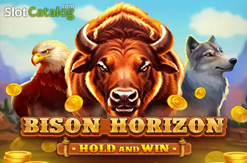 Bison Horizon Hold and Win Λογότυπο Bison Horizon Hold and Win Λογότυπο