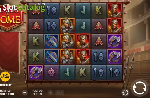 Οθόνη2. Blades of Rome Κουλοχέρης 