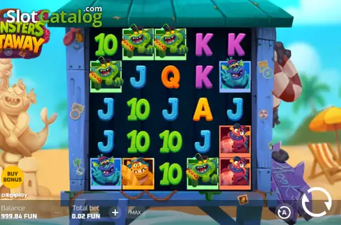 Οθόνη2. Monsters Getaway Κουλοχέρης