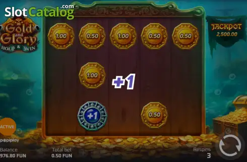 Οθόνη3. Gold and Glory (Popiplay) Κουλοχέρης