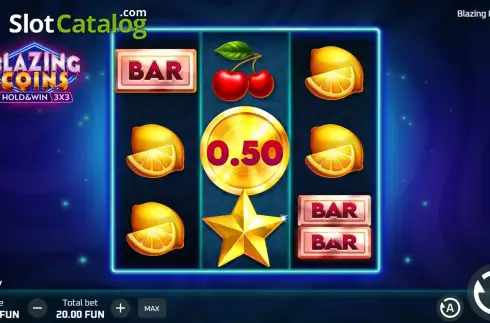 Οθόνη2. Blazing Coins: Hold & Win Κουλοχέρης 