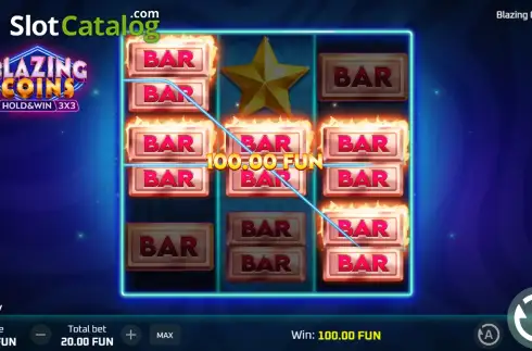 Οθόνη3. Blazing Coins: Hold & Win Κουλοχέρης 