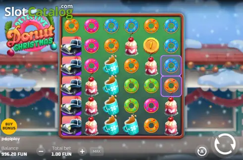 Οθόνη2. Detective Donut Christmas Κουλοχέρης 