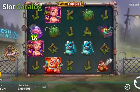 Οθόνη2. Wild Zombies Κουλοχέρης