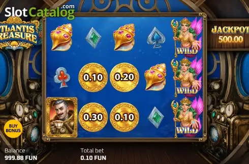 Οθόνη2. Atlantis Treasure (Popiplay) Κουλοχέρης 