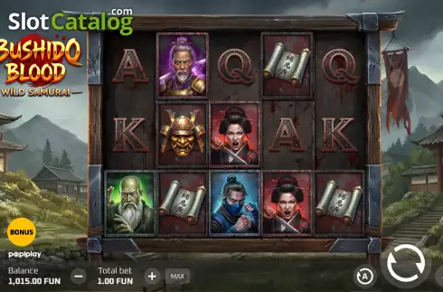 Οθόνη2. Bushido Blood Κουλοχέρης