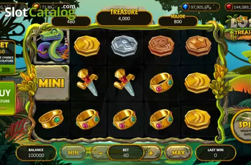 Οθόνη2. Lost Treasure (Popok Gaming) Κουλοχέρης