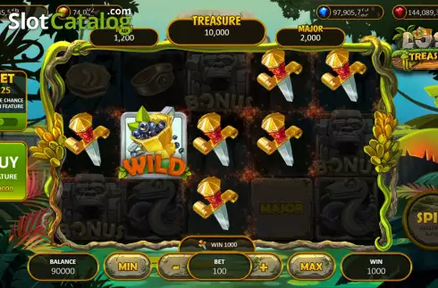 Οθόνη3. Lost Treasure (Popok Gaming) Κουλοχέρης