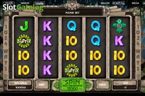 Οθόνη2. Lucky Jungle 1024 Κουλοχέρης
