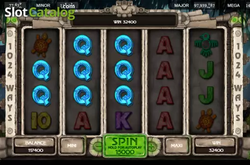 Οθόνη3. Lucky Jungle 1024 Κουλοχέρης