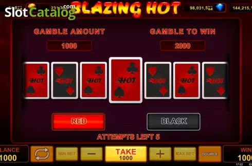 Οθόνη4. Blazing Hot Κουλοχέρης