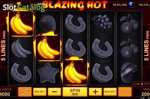 Οθόνη5. Blazing Hot Κουλοχέρης